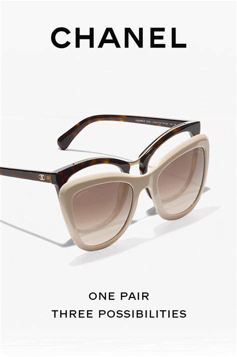 chanel magnetic clip on sunglasses